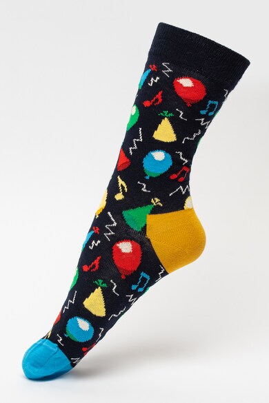 Happy Socks Унисекс десенирани дълги чорапи - 3 чифта Жени