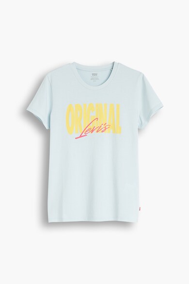 Levi's Tricou cu decolteu la baza gatului si imprimeu logo 05 Femei