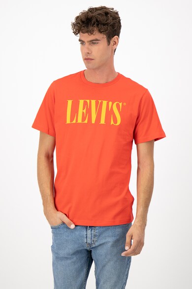 Levi's Tricou relaxed fit cu imprimeu logo supradimensionat Barbati