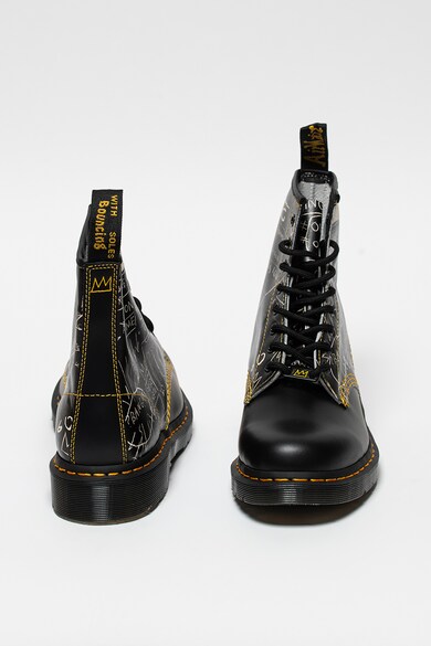 Dr. Martens Ghete unisex de piele Basquiat Femei