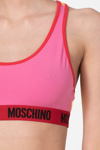 Moschino Bustiera cu imprimeu logo Femei