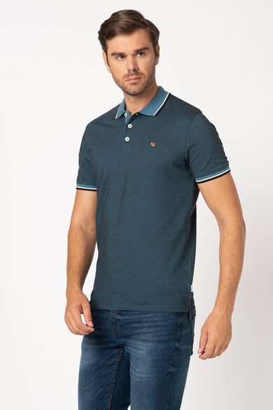 Jack & Jones Tricou polo din material pique Bluwin Barbati