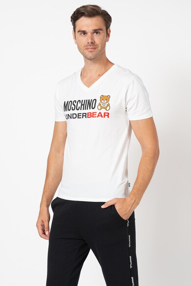 Moschino Tricou de casa cu logo Barbati