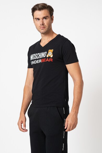 Moschino Tricou de casa cu logo Barbati