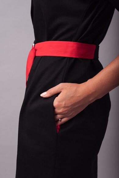 Couture de Marie Права рокля със странични джобове Жени