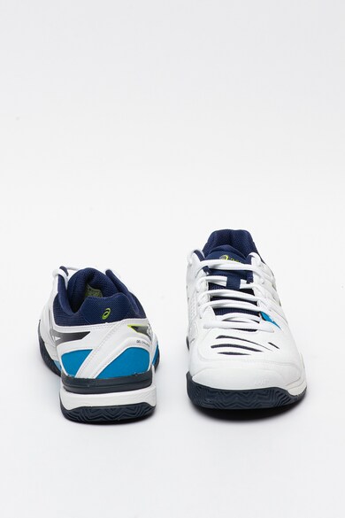 Asics Pantofi de piele ecologica, pentru tenis Gel Challenger 10 Clay Barbati