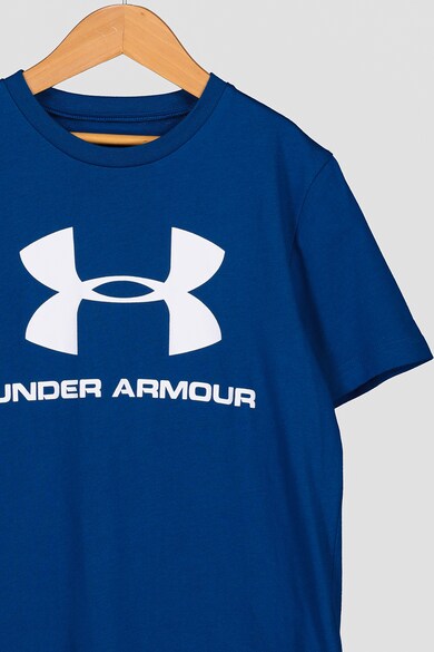 Under Armour Bő fazonú sportpóló logós mintával Fiú