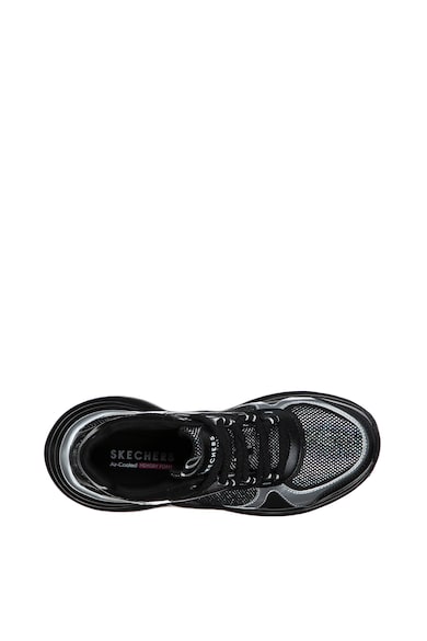 Skechers Pantofi sport cu aspect masiv, amortizare si garnituri din piele ecologica Solei St. - Groovilicious Femei