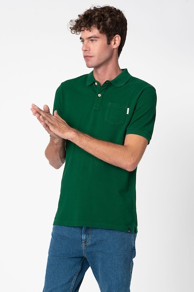 Scotch & Soda Tricou polo cu buzunar pe piept Barbati