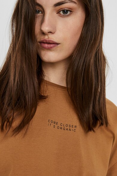 Vero Moda Tricou de bumbac organic cu text Magic Femei