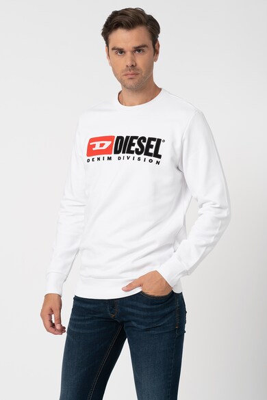 Diesel Bluza sport cu logo brodat Division Barbati