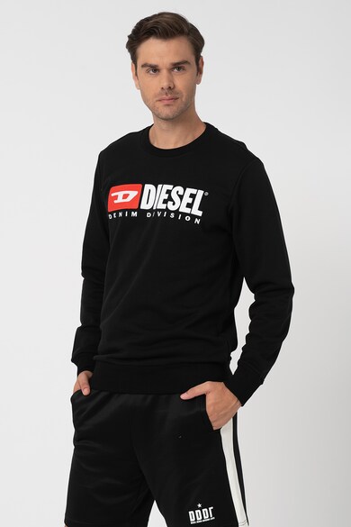 Diesel Bluza sport cu logo brodat Division Barbati