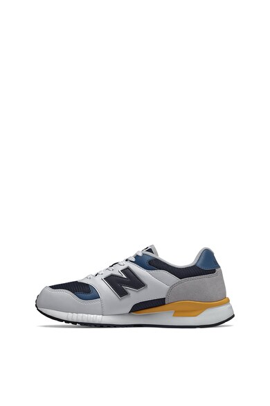 New Balance Pantofi sport cu garnituri de piele intoarsa si piele 570 Barbati