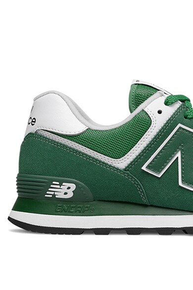 New Balance Pantofi sport cu garnituri de piele intoarsa si plasa 574 Classic Barbati