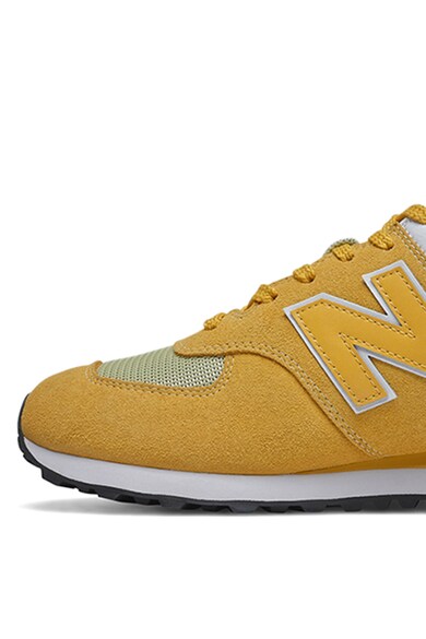 New Balance Pantofi sport de piele intoarsa, cu insertii de plasa 574 Barbati