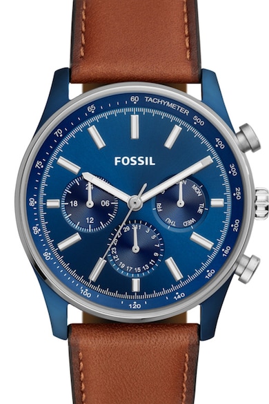 Fossil Часовник с кожена каишка Мъже