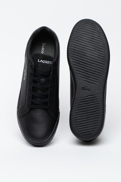 Lacoste Pantofi sport de piele cu broderie logo Challenge Barbati