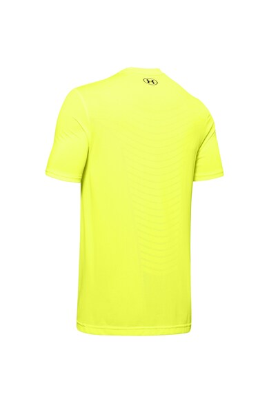 Under Armour Tricou cu segmente de plasa, pentru fitness Seamless Wave Barbati