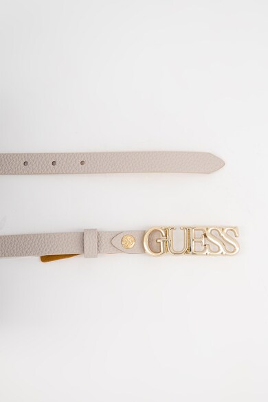 GUESS Curea de piele ecologica cu logo Uptown Chic Femei