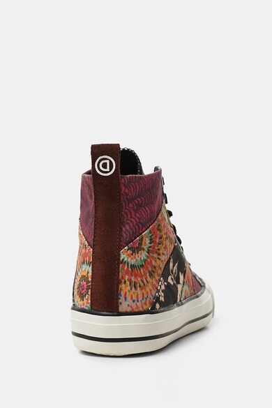 DESIGUAL Tenisi high-top de panza cu aplicatii Femei