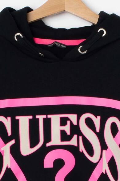 GUESS JEANS Hanorac cu imprimeu logo contrastant Fete