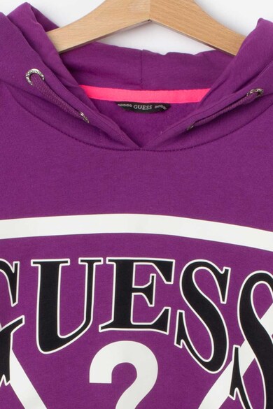 GUESS JEANS Hanorac cu imprimeu logo contrastant Fete