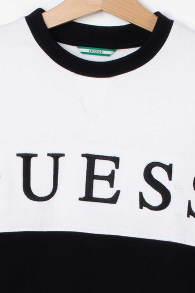 GUESS JEANS Bluza sport cu logo brodat Baieti