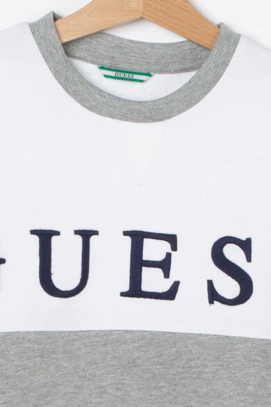 GUESS JEANS Bluza sport cu logo brodat Baieti