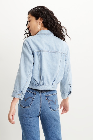 Levi's Jacheta crop de denim Femei