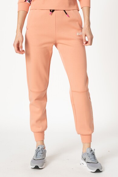 GUESS Pantaloni sport de casa cu imprimeu logo Femei