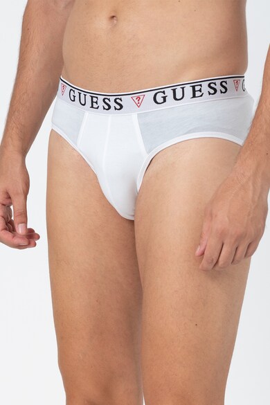 GUESS Set de chiloti cu banda logo in talie - 3 perechi Barbati