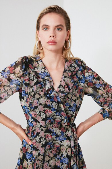 Trendyol Rochie mini cu imprimeu floral Femei