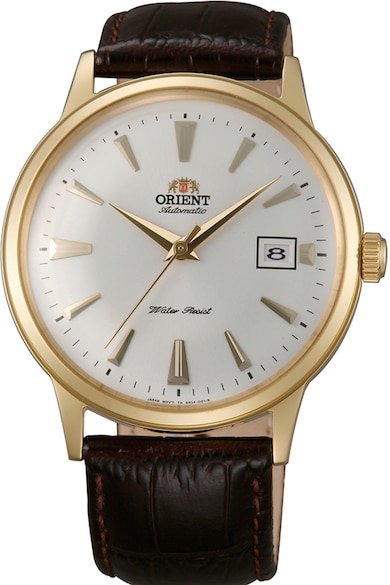 ORIENT Ceas automatic cu o curea din piele Barbati