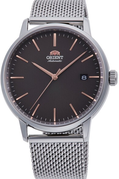 ORIENT Ceas automatic cu bratara cu model plasa Barbati