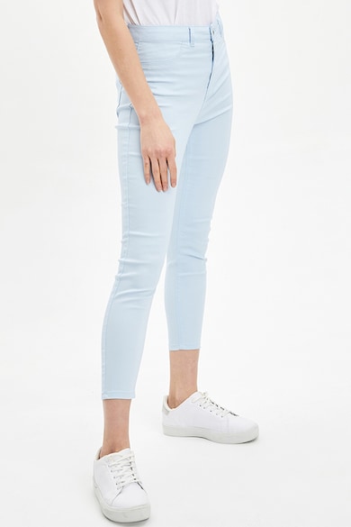 DeFacto Pantaloni skinny crop cu talie inalta Femei