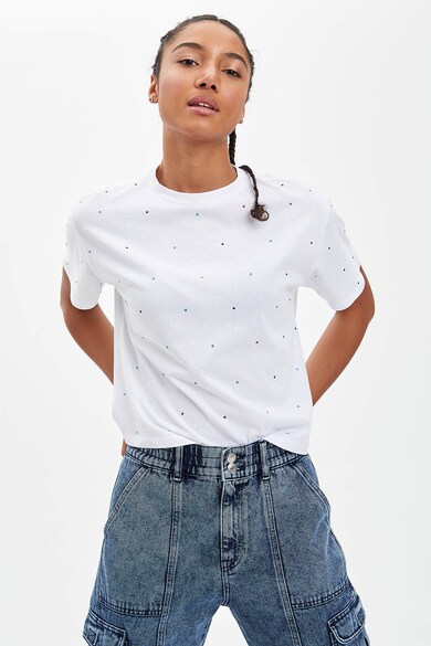 DeFacto Tricou de bumbac cu imprimeu Femei
