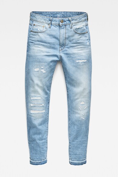 G-Star RAW Blugi boyfriend capri cu rupturi decorative Femei