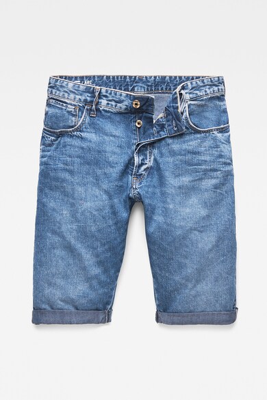 G-Star RAW Bermude din denim cu croiala conica Arc 3D Barbati