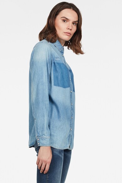 G-Star RAW Camasa din amestec de lyocell cu aspect de denim Femei