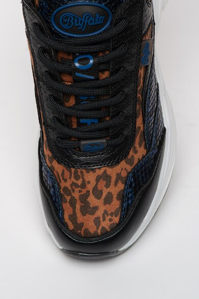 Buffalo Pantofi sport masivi cu garnituri animal print B.NCE Femei