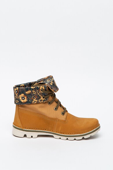 Timberland Ghete de piele nabuc cu insertii din material textil Brookton Femei