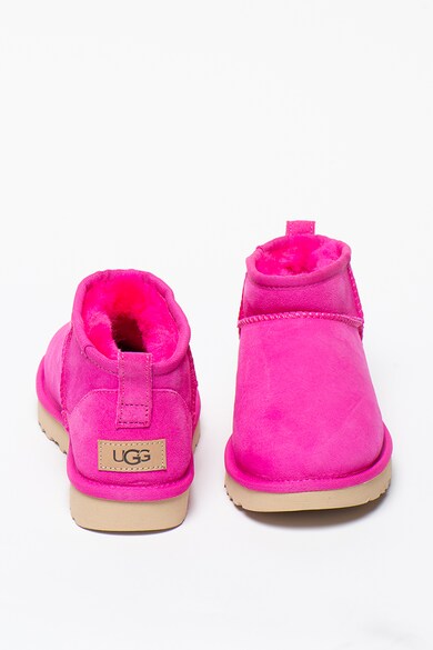 UGG Ghete slip-on din piele intoarsa Classic Ultra Mini Femei