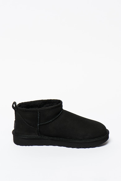 UGG Ghete slip-on din piele intoarsa Classic Ultra Mini Femei