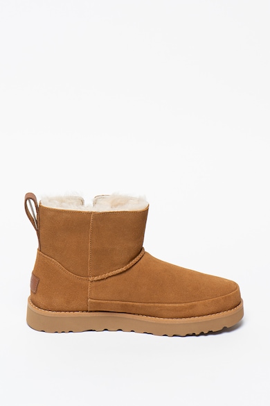 UGG Ghete din piele intoarsa Classic Zip Mini Femei