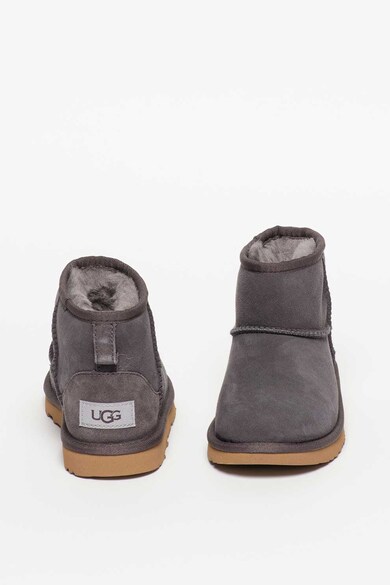 UGG Ghete fara inchidere din piele intoarsa Classic II Mini Fete