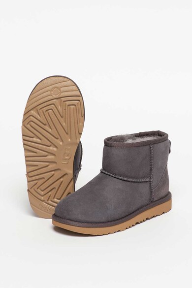 UGG Ghete fara inchidere din piele intoarsa Classic II Mini Fete