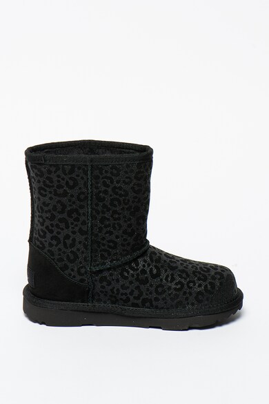 UGG Cizme din piele intoarsa cu animal print stralucitor Classic II Fete