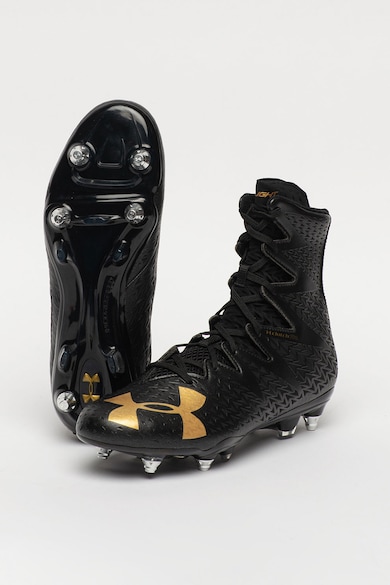 Under Armour Pantofi high-top de piele, pentru rugby Highlight Barbati