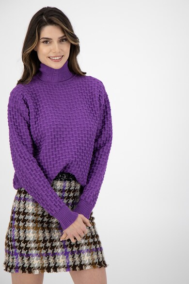 Pinko Pulover tricotat cu guler inalt Femei