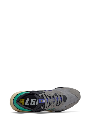 New Balance Pantofi sport de material textil si piele 997S Barbati